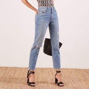 Reformation Julia High Cigarette Leg Jeans Size 29